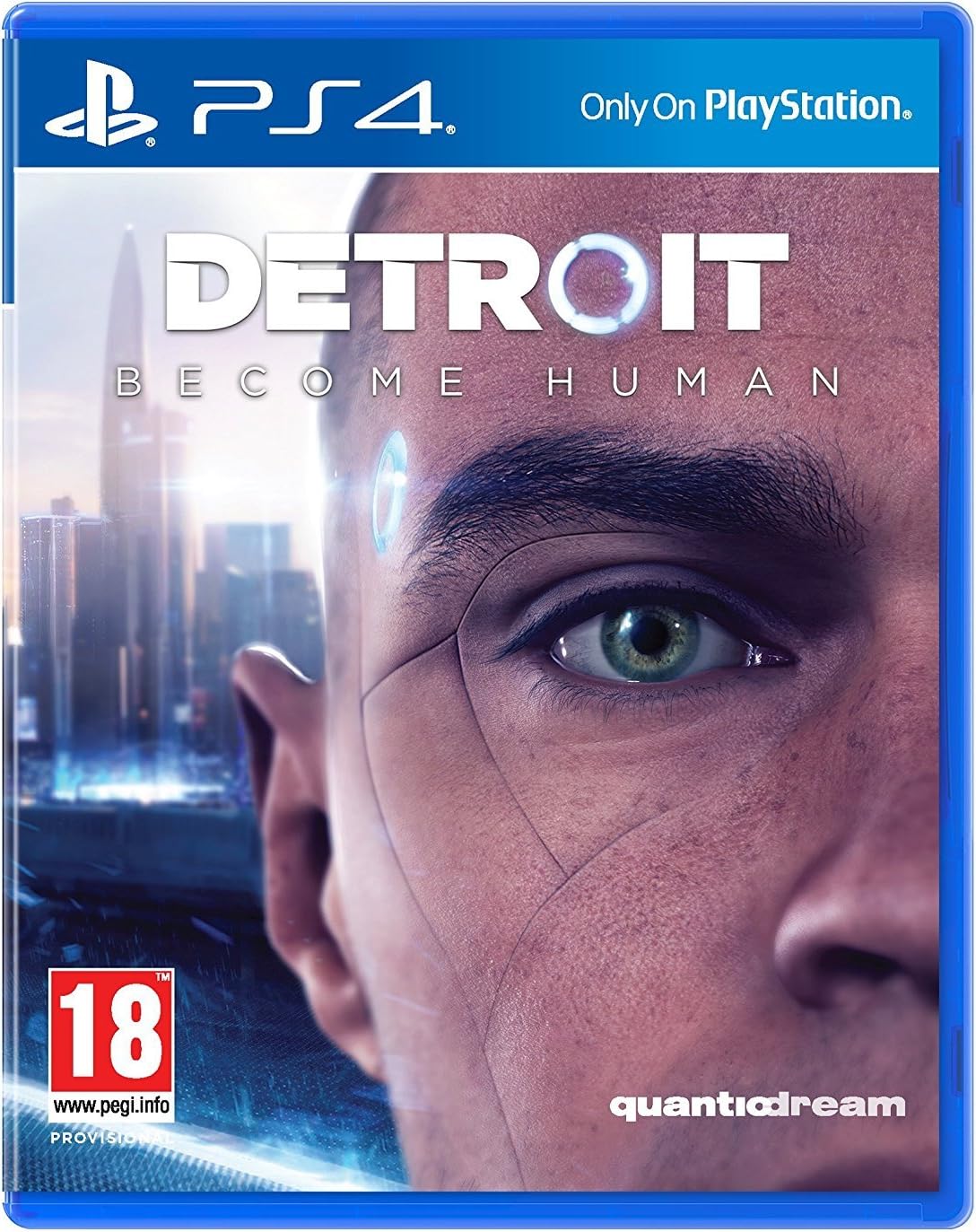 Detroit Become Human PS4 Cover