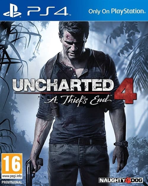 uncharted 4 ps4 cover