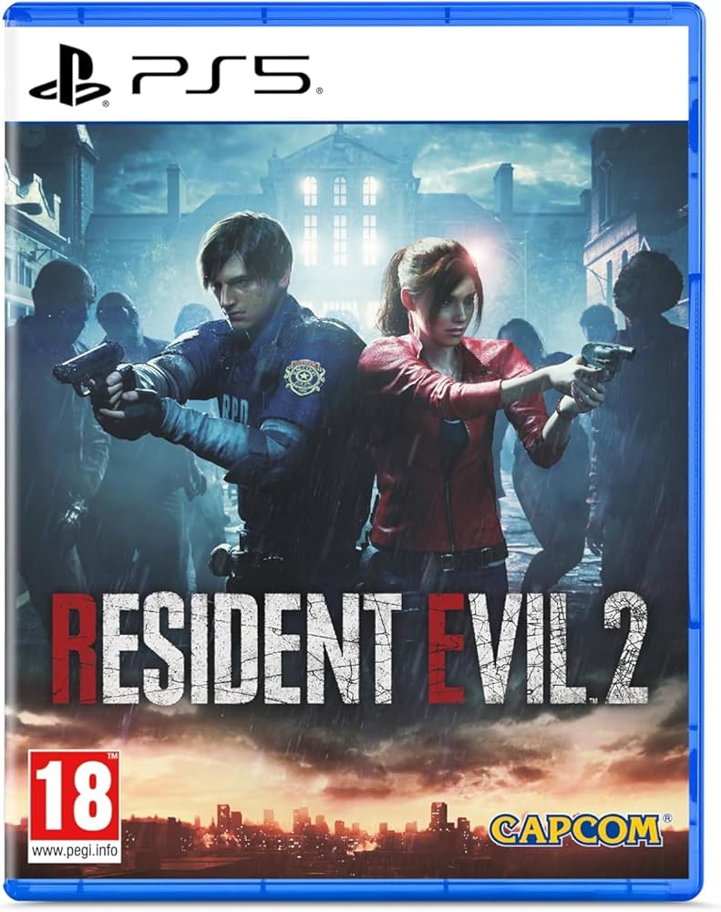 Resident Evil 2 PS5 Cover