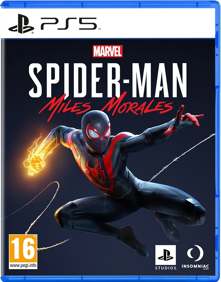Spiderman Miles Morales PS5 Cover